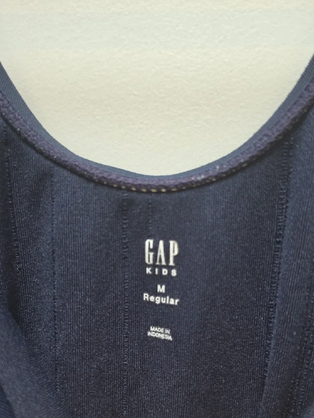 GAP Kids Navy One-Piece Swimsuit with Yellow Sequin Smiley
